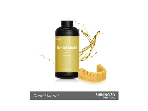 Shining3D Dental Model Resin DM12 1Kg Geel