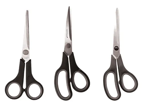 Schaar Quantore 170mm soft grip zwart