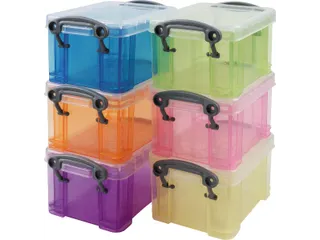 Really Useful Boxes Opbergdoos 0.33 Liter Assorti - 1