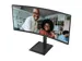 AOC E4 CU34E4CV 34 Inch Monitor UltraWide Quad HD LCD Zwart