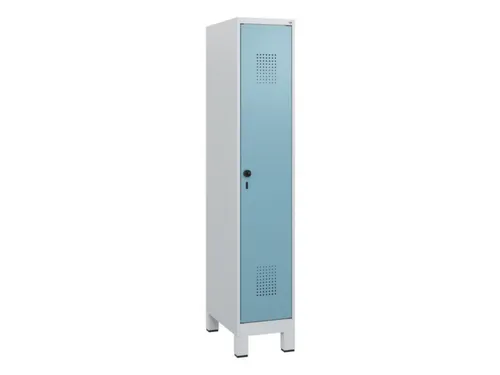schoollocker,HxBxD 1630x300x500mm,1vak,vak B 300mm,draaigrendel,voeten