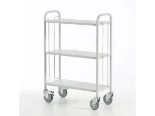 Dossierwagen 150kg 3 Etages 710x290x1100mm Ral7035 - 4