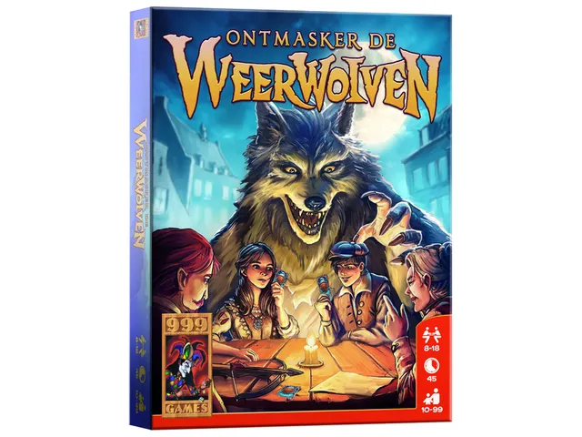 999Games Kaartspel Ontmasker de Weerwolven 10+