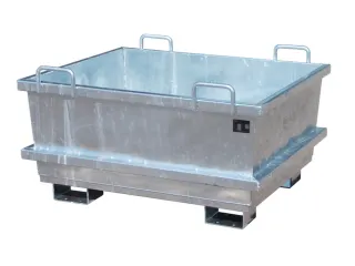 Universele Stortgoedbak Verzinkt Heftruck Kraantrav 680x1040x1200mm - 1