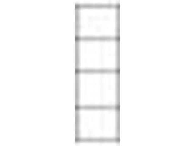 hangmappenkast,HxBxD 1357x433x590mm,4hangmappenframes,1baan