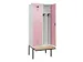 locker met bank,voor scheiding van kleding,HxBxD 2120x800x815mm,2vak