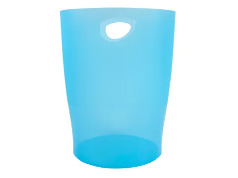 ECOBIN Papiermand 15 L turkoois transp.