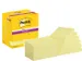 Memoblok Post-it 655 Super Sticky 76x127mm Canary yellow 12 stuks
