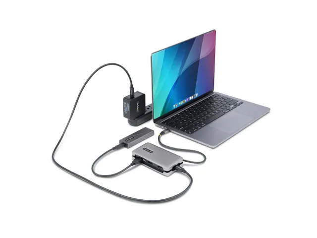 USB-C Multiport Adapter 4K 60Hz HDMI DP 100W PD 3x USB Hub