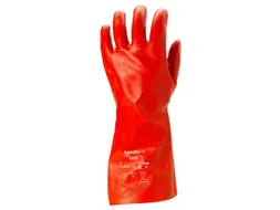 Ansell AlphaTec 15-554 chemische handschoenen rood maat 10 12 paar