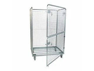 rolcontainer,draagverm. 600kg,HxLxB 1820x800x1200mm,4draadgaaswanden - 5