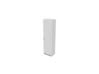 kantoorkast,HxBxD 2225x600x445mm,Bl-wit - 1