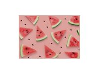 Placemat 45x32cm PVC Watermelons 6 Stuks