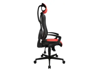 Topstar Bureaustoel Sitness Racer RS hoofdsteun zwart/rood - 2
