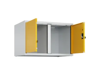opzetkast,v. locker voor scheiding van kleding,2vak.,vak B 400mm - 1