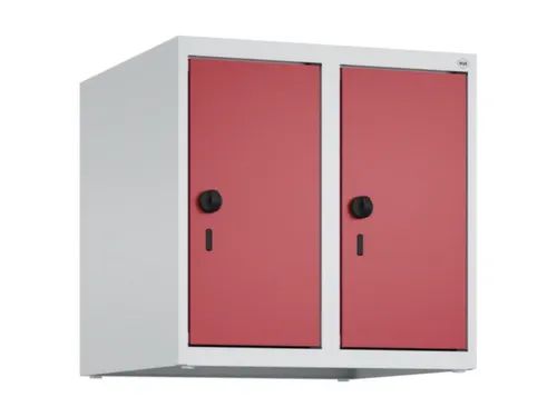 opzetkast,v. locker,2vak.,vak B 250mm,HxBxD 500x500x500mm,vleugeldeur