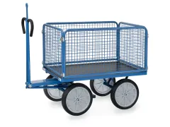 Handtrekwagen Trekoog 6434vz 1000kg 1200x800mm Draadgaas Rubber