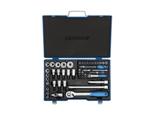 19 V20 U-10 Dopsleutelset 1/4 inch+1/2 inch 50-delig 4-30mm - 1