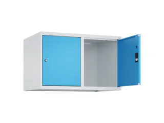 opzetkast,v. locker,2vak.,vak B 400mm,HxBxD 500x800x500mm,vleugeldeur - 2