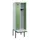 locker met bank,HxBxD 2120x600x815mm,2vak,vak B 300mm,cilinderslot