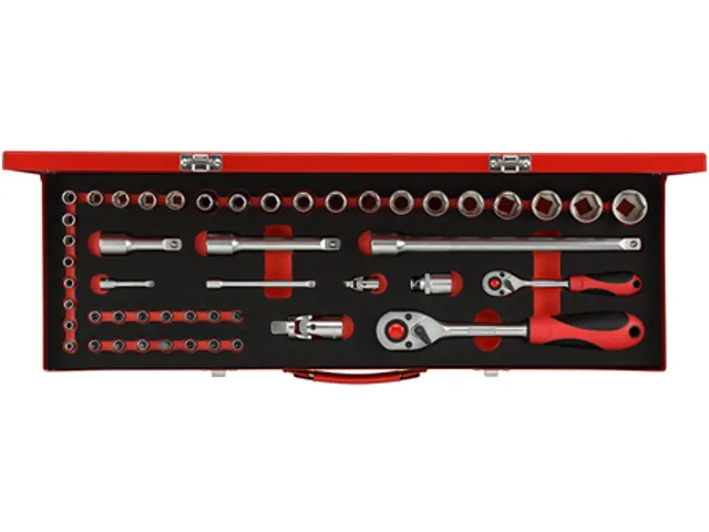 GEDORE RED R46004049 Dopsleutelset 1/4 inch+1/2 inch 49-delig