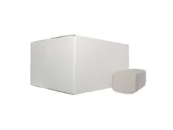 Handdoekpapier Z-vouw RW 2lgs 22x22 5cm Wit doos 20x200st