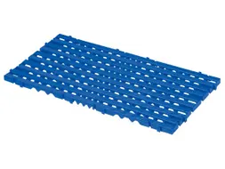 Roostertegel Hd-pe Lxbxh 800x400x25mm Blauw