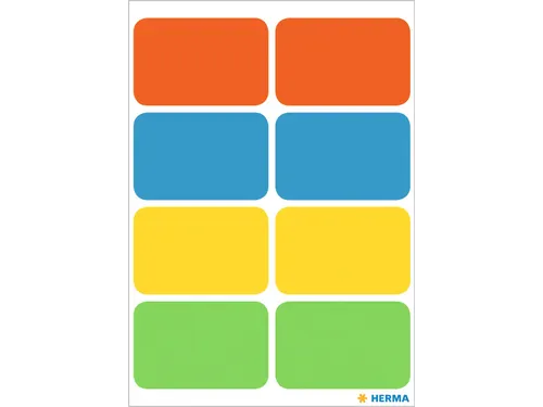 HERMA 3681 Universele etiketten 25x40mm Assorti 40 stuks