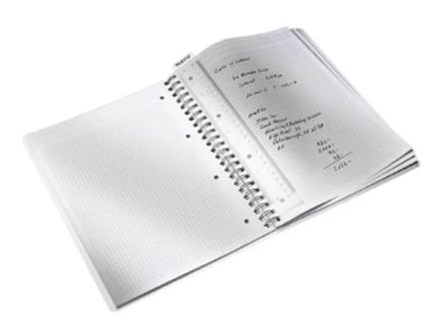 WOW schrift ft A4, geruit 5 mm, ijsblauw