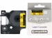 ruban D1 compatible pour Dymo 45018, 12 mm, noir sur jaune
