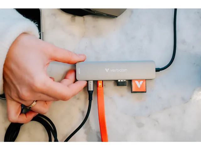 Verbatim USB-C essentiële multipoort hub