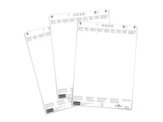 Papieren inserts voor documenthouders 210x74mm (60 kaartjes) - 1