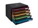 Module de classement Big Box Plus horizon 5 tiroirs Black Office - Noi