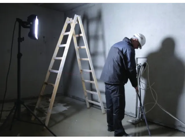 accu-schijnwerper voor in de bouw,behuizing kunststof,66 SMD-led