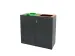 Unité modulaire pour tri sélectif avec porte et support de Sac 85 li