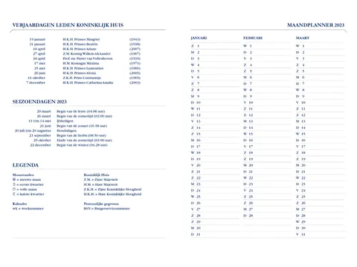 Agenda 2027 Ryam Weekplan Plus Mundior groot letter 7dagen/2pagina's a