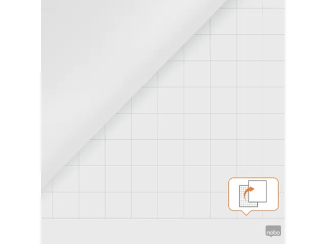 Papier pour chevalet de conférence Nobo Premium 60x85cm double face r