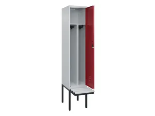 locker voor scheiding van kleding,HxBxD 2120x400x815mm,1vak - 2