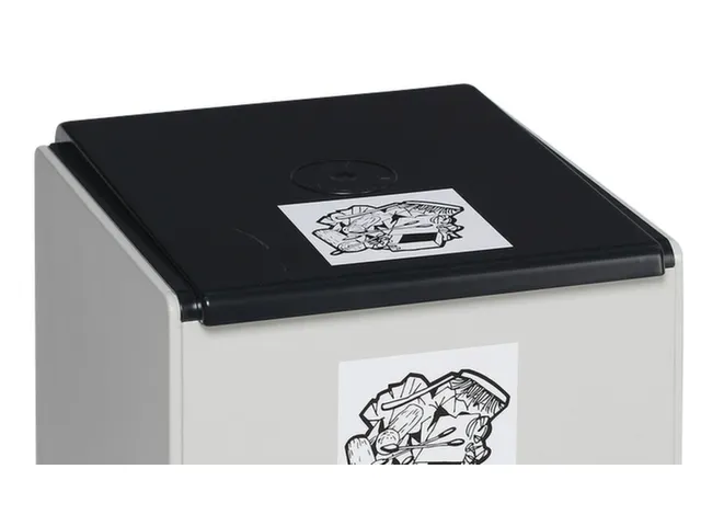 Deksel Voor Afvalverzamelaar 60 Liter Antraciet