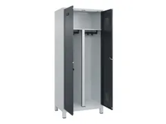 PBM-locker,HxBxD 1950x800x500mm,2vak,vak B 400mm,cil.-slot