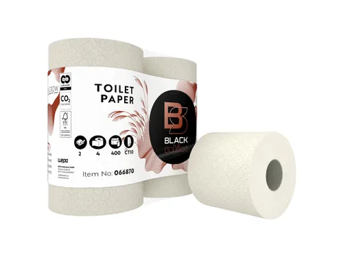 Toiletpapier BlackSatino GreenGrow CT10 2-laags 320vel naturel 065630