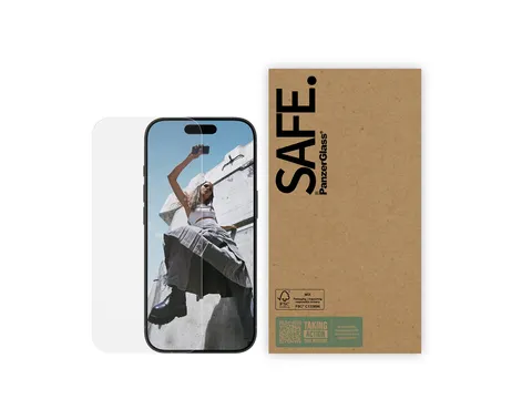 PanzerGlass SAFE. by Screen Protector iPhone 17 | iPhone 17 Pro | i