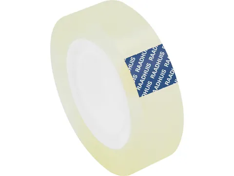 plakband Raadhuis transparant 15mmx33m