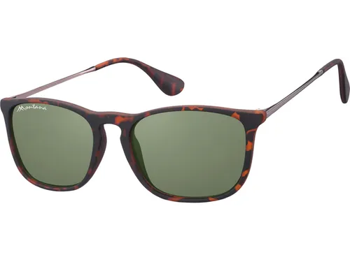 Zonnebril Montana met groen G15 glas turtle