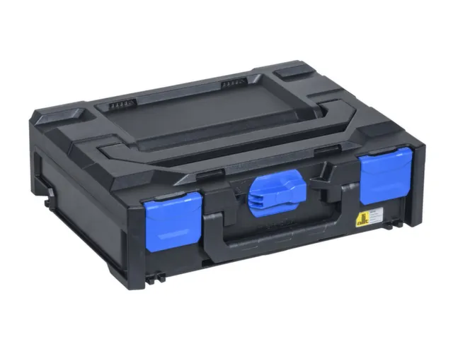 Assortimentskoffer,HxBxD 118x396x296mm,ABS,koffer zwart
