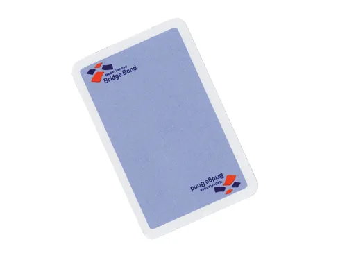 Speelkaarten Bridge Bond blauw