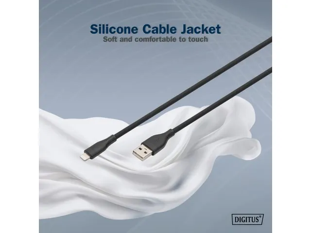 Lightning SILICONE CONNECTION CBL USB-A