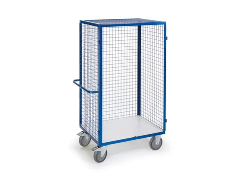 stellingwagen,draagverm. 600kg,laadvl. LxB 980x700mm,houtplaat