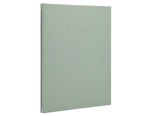 Porte-menu Securit Signature A4 vert