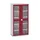vitrinekast 2000x1050x550mm 4xStalen bodem romp RAL7035 front RAL3004
